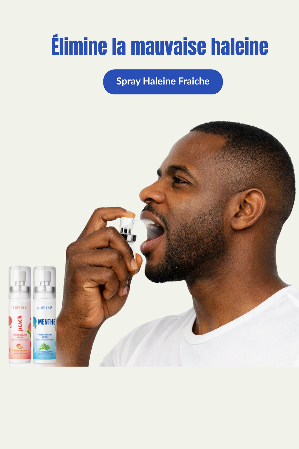 Spray Buccal pour Une Haleine Fraîche