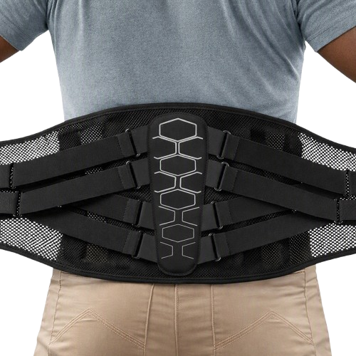 Ceinture lombaire médicale qui soulage des douleurs lombaires.