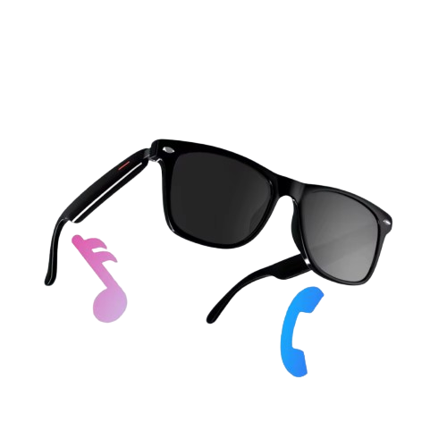 Lunettes Intelligentes Bluetooth sans Fil-Appel Mains Libres, Casque Audio